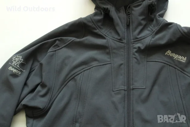 BERGANS OF NORWAY Melbu softshell jacket - мъжко софтшел яке, размер L, снимка 2 - Екипировка - 56247248