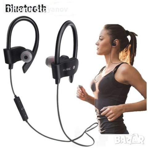 Безжични спортни блутут слушалки Bluetooth Handsfree  , снимка 1 - Слушалки, hands-free - 39685082