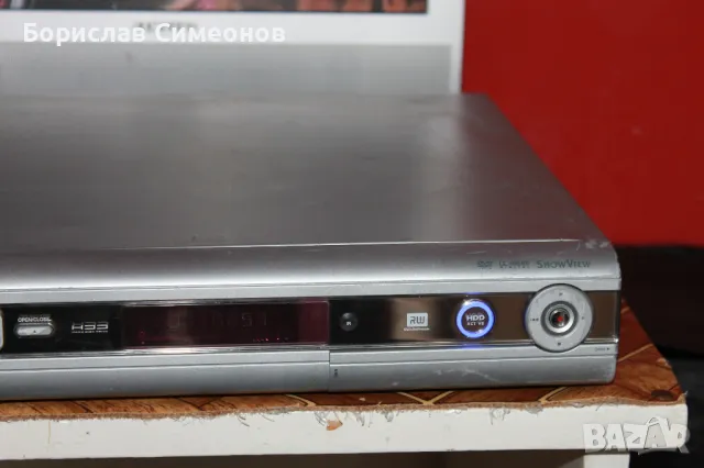 Philips DVDR 3300 H DVD рекордер 80GB, снимка 4 - Плейъри, домашно кино, прожектори - 48985127