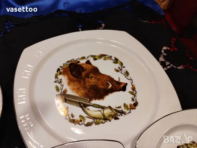 Сервизи с ловни мотиви, снимка 8 - Сервизи - 48169117