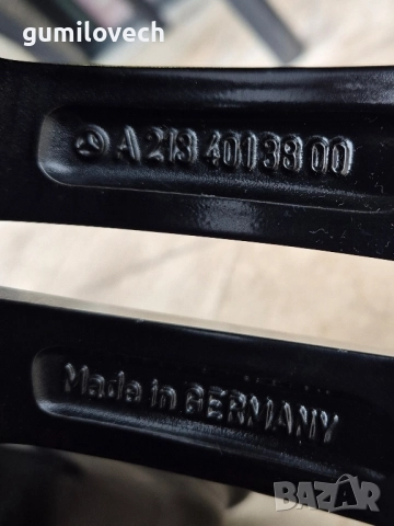 Оригинални Джанти Мерцедес AMG W213 -19 цола , снимка 10 - Гуми и джанти - 52300344