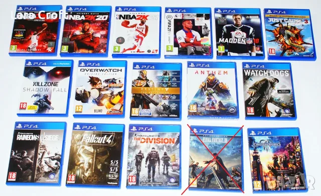 PS4 игри PlayStation 4 PS4 ПлейСтейшън 4 ПС4 игри по 13 € Сони