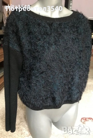 Дамска широка блуза с дълъг ръкав, снимка 6 - Блузи с дълъг ръкав и пуловери - 36826153