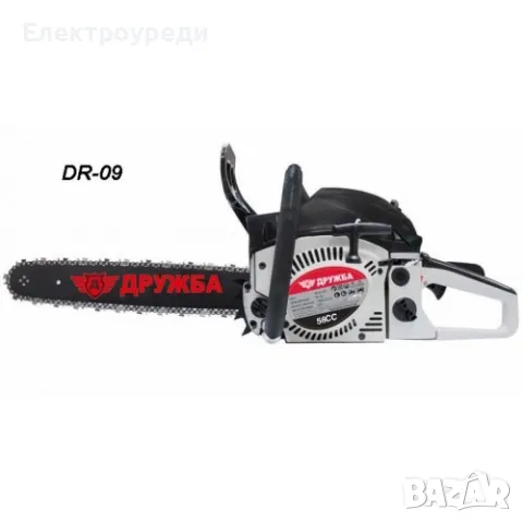 Руска Бензинова Резачка за дърва ДРУЖБА 58 кубика , снимка 2 - Градинска техника - 47614649