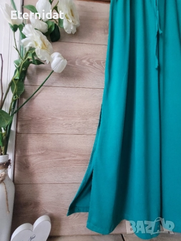 Нова дълга зелена рокля ESMARA , снимка 4 - Рокли - 51863247