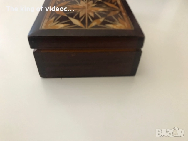 Голяма дървена кутия на над 40 години , снимка 3 - Антикварни и старинни предмети - 52981812