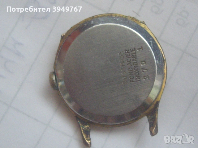 Стар дамски  позлатен часовник., снимка 4 - Дамски - 53788482