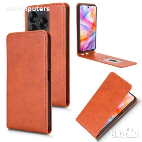 ZTE Blade V70 Design / V70 Vita Flip3 Magnetic Кожен Калъф и Скрийн Протектор, снимка 10 - Калъфи, кейсове - 51433908