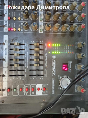Power mixer, снимка 7 - Ресийвъри, усилватели, смесителни пултове - 53126869