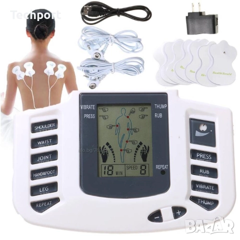 Уред за физиотерапия, за електромагнитна терапия, Масаж, Електростимулация, снимка 3 - Масажори - 52333712