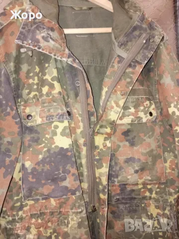 Камуфлажна шуба яке с качулка Германия БУНДЕСФЕР, снимка 7 - Екипировка - 48272506