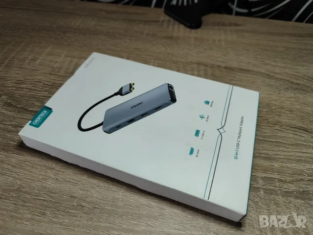 ПРОМО ! 12 in 1 / 4К Мултифункционален хъб за MacBook / докинг станция !, снимка 5 - Кабели и адаптери - 47664155