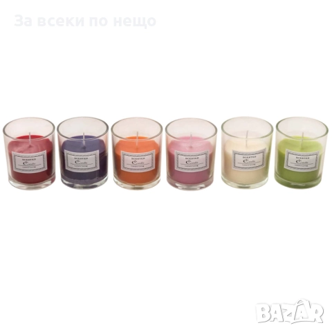 Аромaтна свещ в стъклена чаша Код P1389