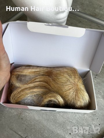 Дамско тупе топер 💯 естествена човешка коса , снимка 8 - Аксесоари за коса - 41460826