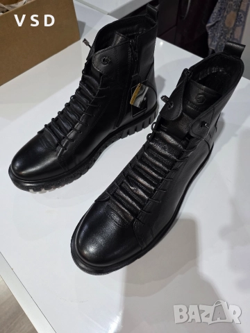 Мъжки боти от естествена кожа!