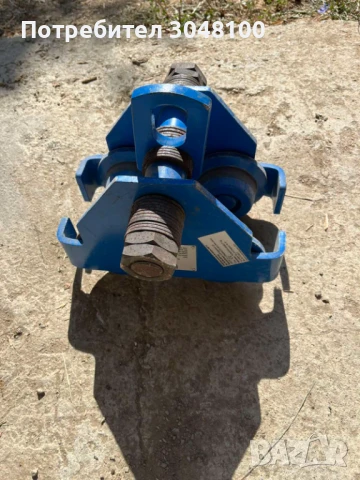  Релсова количка  за хоризонтално преместване на товари 1 т