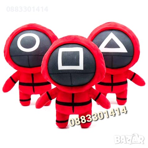 Squid Game Плюшени играчки Игра на калмари Скуидж гейм 