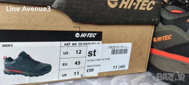 Водоустойчиви сникърси HI-TEC, снимка 7 - Маратонки - 49446988