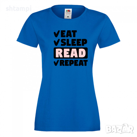 Дамска тениска Read,Eat,Sleep,Peker,Anime,Repeat,Ядене,Повторение,, снимка 3 - Тениски - 36422219