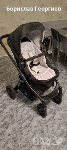 Комбинирана количка Chicco urban plus , снимка 6 - Детски колички - 51044279