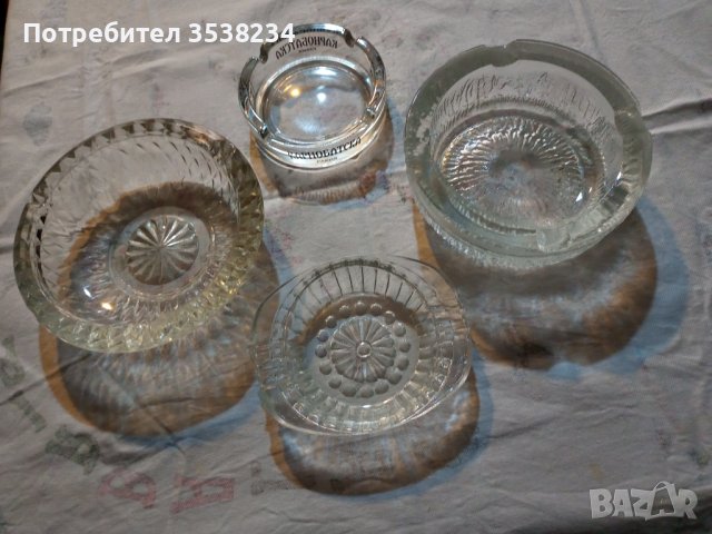 Пепелници от стъкло 