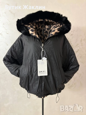 Двулицево яке , снимка 2 - Якета - 52770354