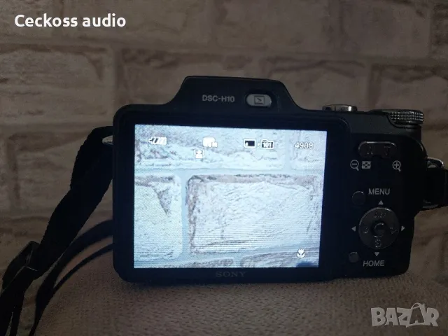 Фотоапарат SONY DSC-H10, снимка 4 - Фотоапарати - 49078898