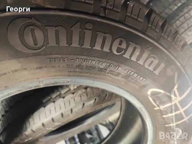 4бр.летни гуми 215/70/15C Continental, снимка 7 - Гуми и джанти - 52850048