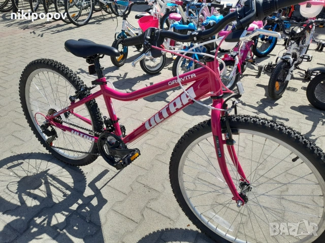 CROSS Велосипед 24" Ultra GRAVITA розов, снимка 7 - Велосипеди - 53848533