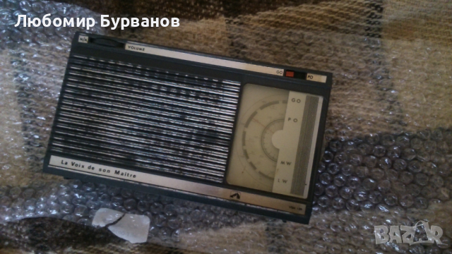радио транзистор -  la voix de son maître, снимка 4 - Друга електроника - 44630029