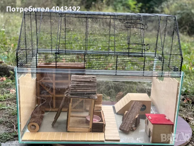 Голяма клетка за гризачи, снимка 7 - За гризачи - 47519580