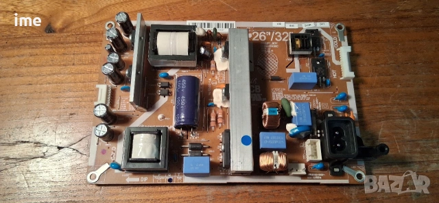 Power Board BN44-00438C REV 1.1. Свален от Телевизор Samsung LE26D450G1W. С панел T260XW04 V.8...