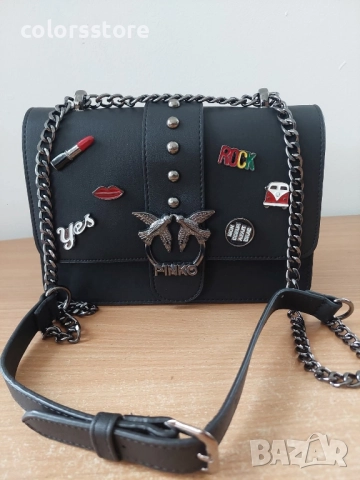 Луксозна черна чанта-VL114T, снимка 3 - Чанти - 43171061