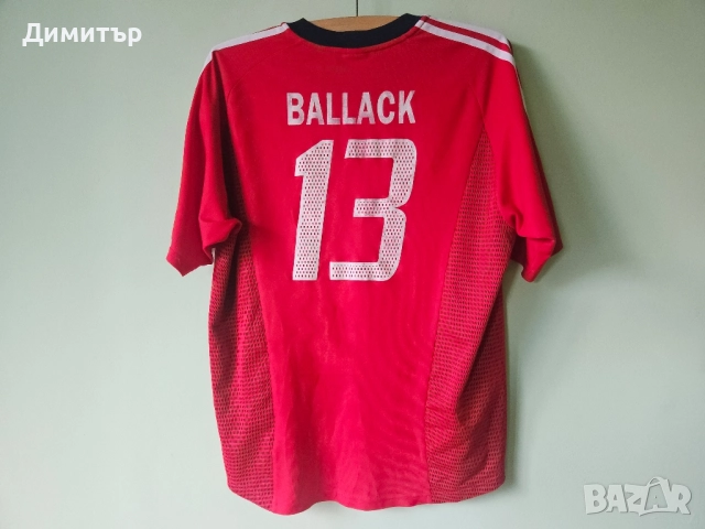 Adidas Michael Ballack Bayern Munich #13 2001 Soccer Jersey Shirt L football футболна тениска джърси, снимка 8 - Футбол - 52059670