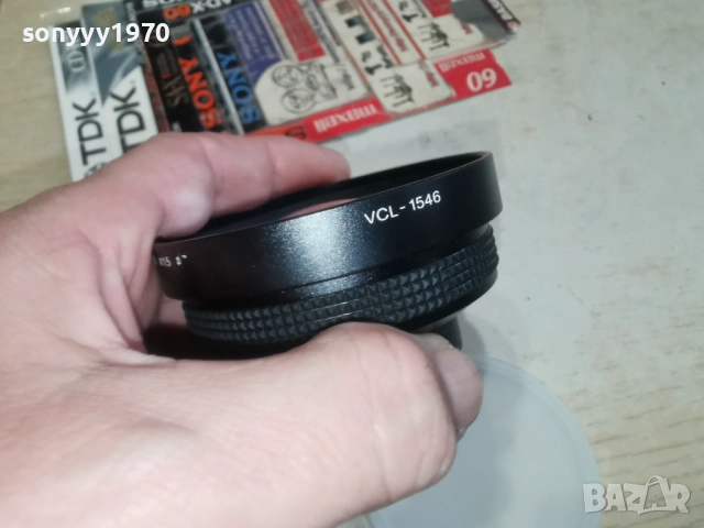 sony vcl-1546 made in japan внос swiss 2301260808, снимка 4 - Обективи и филтри - 53196131