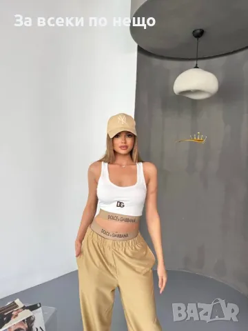 Dolce&Gabbana Дамски Спортен Комплект Бюстие И Долнище🔝Дамски Спортен Екип - 2 Цвята Код E3, снимка 3 - Комплекти - 50183374