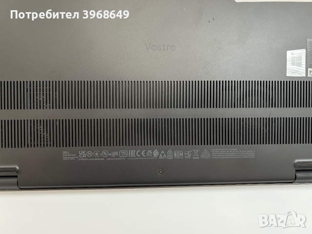 Лаптоп Dell Vostro P106F 15.6”, снимка 9 - Лаптопи за дома - 44927090