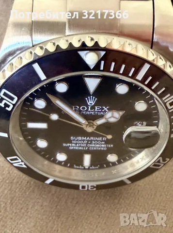 Rolex Submariner мъжки часовник, снимка 3 - Мъжки - 56072869