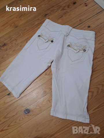 Блузка с бели панталонки, снимка 6 - Къси панталони и бермуди - 40850084