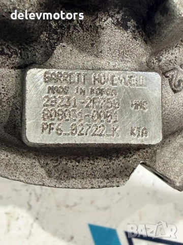 28231-2F750, 808031-0001 turbo Garrett, турбо компресор от Hyundai Santa Fe 2.2 CRDI, 200 ph, automa, снимка 5 - Части - 53832855