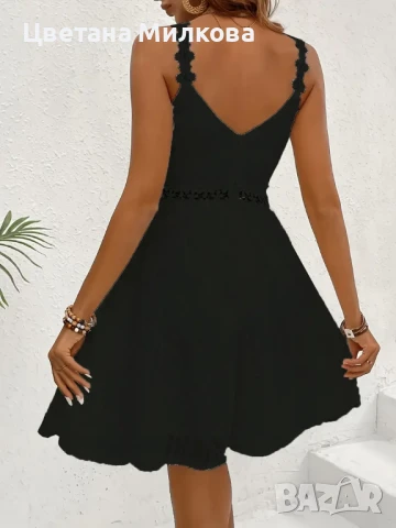 Секси, елегантна лятна рокля 4 XL, снимка 2 - Рокли - 51091707