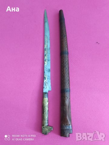 Алжирска флиса, кама , нож 19 век

