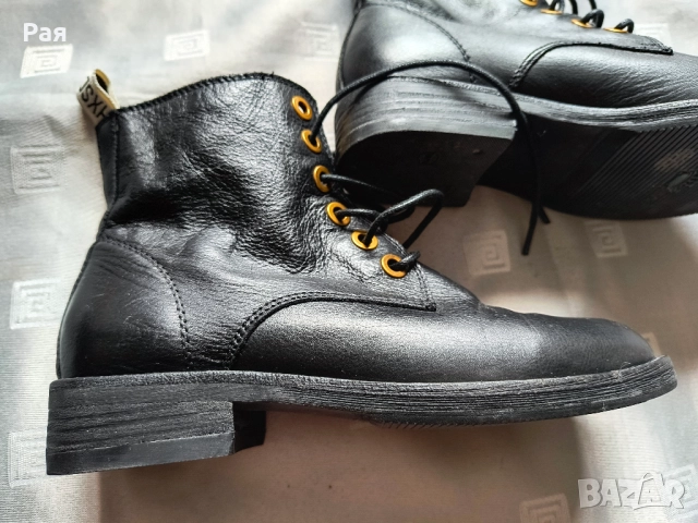 Дамски / Детски боти 100 % кожа Hommerson, снимка 7 - Дамски боти - 51837377