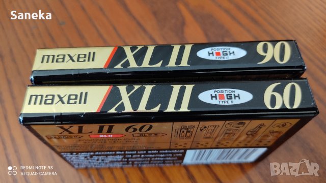 MAXELL XL II-60,90, снимка 6 - Аудио касети - 35841400