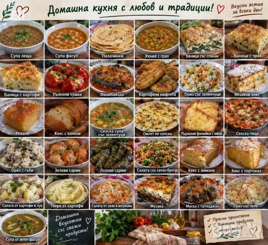Домашна храна по поръчка