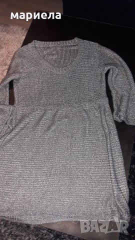 Рокля или туника 3/4 ръкав плетена 
