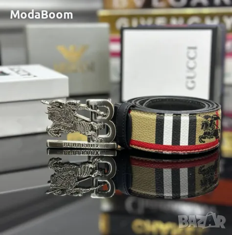 Burberry колани Различни модели , снимка 7 - Колани - 48510377