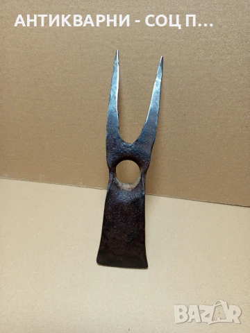 Соц Стара Ръчно Кована Мотичка Каластирка., снимка 2 - Антикварни и старинни предмети - 50660105