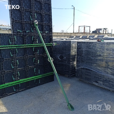 Пластмасов кофраж ТЕКО за бетонови стени, колони, шайби, снимка 9 - Строителни материали - 53782298