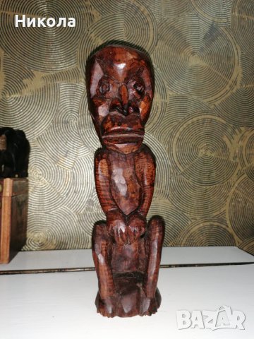 Африкански дърворезби от абаносова тежка дървесина, снимка 6 - Статуетки - 40112415